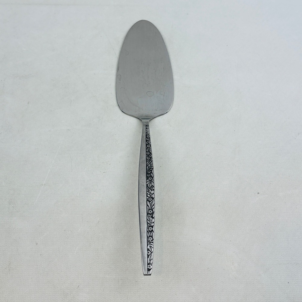 Bouquet by Coventry Pie Cake Server JH Stainless Japan Floral Flatware